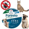 ELANCO Foresto Skuteczna Obroża Przeciw Pchłom i Kleszczom dla Kotów i Małych Psów do 8kg 38cm Działa do 8 Miesięcy