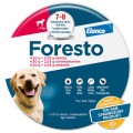 ELANCO Foresto Skuteczna Obroża Przeciw Pchłom i Kleszczom dla Średnich i Dużych Psów od 8kg 70cm Działa do 8 Miesięcy