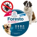 ELANCO Foresto Skuteczna Obroża Przeciw Pchłom i Kleszczom dla Średnich i Dużych Psów od 8kg 70cm Działa do 8 Miesięcy