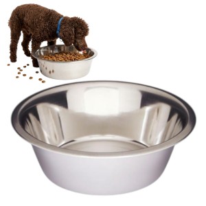 Miska ze Stali Nierdzewnej dla Psa 2,8l  24cm