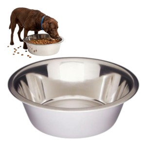 Miska ze Stali Nierdzewnej dla Psa 4,7l  28cm