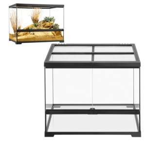 Exo Terra Terrarium Pro M 60x45x45cm Szerokie Szklane Wysoka Jakość