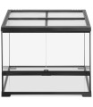 Exo Terra Terrarium Pro M 60x45x45cm Szerokie Szklane Wysoka Jakość