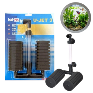 HAPPET FILTR GĄBKOWY U-JET 3 DO AKWARIUM 50-150L