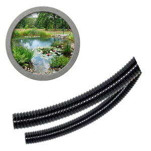 Wąż KARBOWANY Czarny Do Oczka Pompy 13mm 1 METR