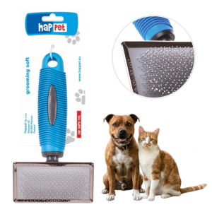 Zgrzebło SOFT z Wygodną Rączką dla Psa ROZMIAR M GS14
