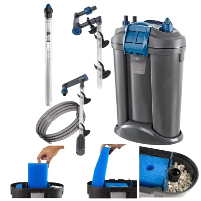 OASE FiltoSmart Thermo 300 Filtr Zewnętrzny z Grzałką do Akwarium do 300l