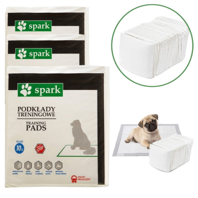 SPARK Podkłady Maty Dla Psa Do Nauki Sikania 60x60cm 30szt