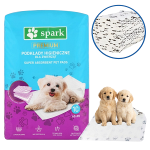 SPARK Podkłady Maty Dla Psa Do Nauki Sikania 60x90cm 10szt