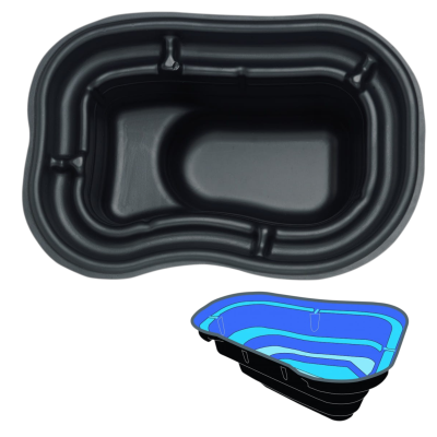 Pontec PE 250 Niecka Stawu Forma do Oczka Wodnego 250l 135x92cm