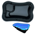 Pontec PE 750 Niecka Stawu Forma do Oczka Wodnego 750l 210x140cm