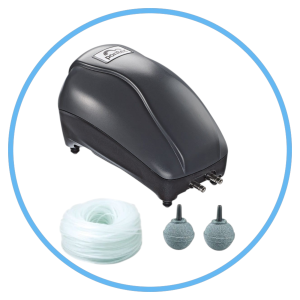 Pontec PondoAir Set 450 l/h 6W Kompletny Zestaw Napowietrzający do Oczka Wodnego Wężyki Kamienie