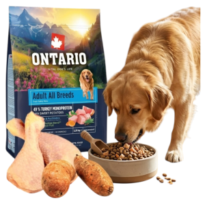 ONTARIO ADULT ALL BREADS MONO TURKEY&POTATOES 2,25KG Karma Monoproteinowa dla Dorosłych Psów Wszystkich Ras z Indykiem i Słodkim Ziemniakiem