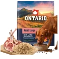 ONTARIO ADULT LARGE LAMB&amp;BROWN RICE 2,25KG Karma dla Dorosłych Psów Dużych Ras z Jagnięciną i Ryżem Brązowym
