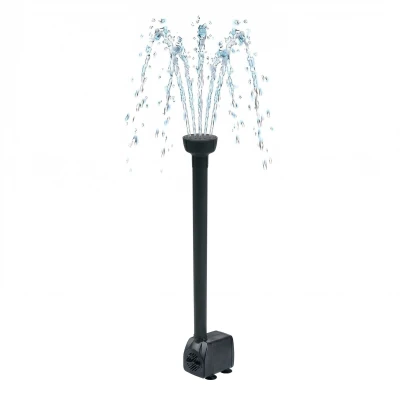 Pompa Do Oczka Fontanny HSB-750 1000 L/H 15W h + KOMPLET DYSZ FONTANNOWYCH