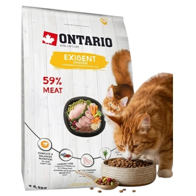 ONTARIO CAT EXIGENT 2KG KARMA DLA KOTÓW WYBREDNYCH