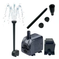 Pompa Do Fontanny Oczka HSB-750LV 24V 1000l/h + KOMPLET DYSZ FONTANNOWYCH