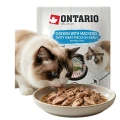 Ontario Saszetka Karma Mokra dla Kota Herb Line Kurczak z Makrelą 80g