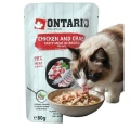 Ontario Karma Mokra Kurczak i Krab w Rosole 80g