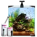 Diversa Zestaw Akwarystyczny Startowy dla Początkujących 30l nanoLED 30x30x35 LED 6,7W z Filtrem Grzałką