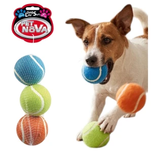 Piłki Pływające 3szt. Zabawka dla Psa 6cm ZESTAW