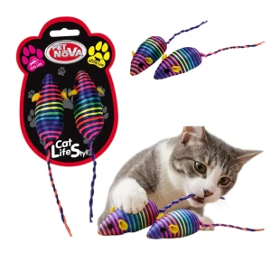 Pet Nova Zestaw Myszek Zabawek Dla Kota 2szt. 7cm