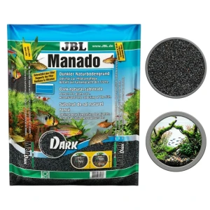 JBL MANADO 10L Podłoże Do Akwarium Do Roślin - Substrat DARK