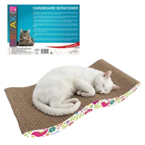 Magic Cat Wave 4 Kartonowy Tekturowy Drapak  Dla Kota Kociąt 43X22X4cm