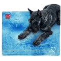 Dog Fantasy Mata Chłodząca Dla Psa Kota Legowisko 96x81cm roz. XL NIEBIESKA