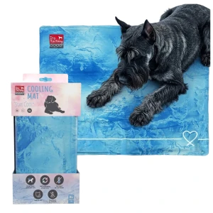 Dog Fantasy Mata Chłodząca Dla Psa Kota Legowisko 96x81cm roz. XL NIEBIESKA