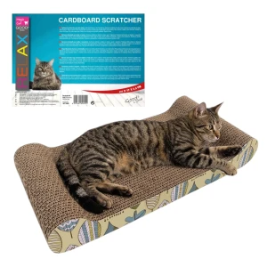 Magic Cat Sofa 3 Kartonowy Tekturowy Drapak  Dla Kota Kociąt 44X22X6,6cm