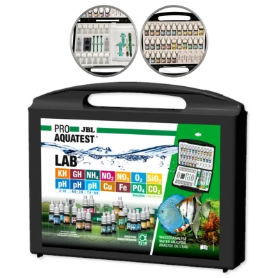 JBL ProAquatest LAB Test Kropelkowy Wody pH GH KH PO4 NH4 NO2 NO3