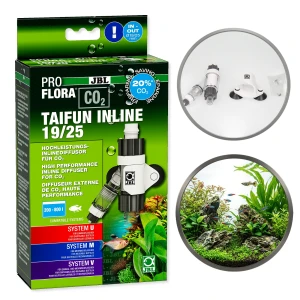JBL PROFLORA CO2 TAIFUN INLINE Dyfuzor CO2 do Zabudowy na Wężu Filtra 19/25mm