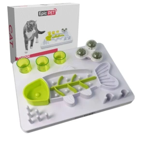 Epic Pet Interaktywna Zabawka dla Kota Think&Eat Fish Ryba 30x23cm