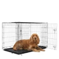 DOG FANTASY Metalowa Klatka Kennelowa 2-drzwiowa dla Psa rozm. M 75X46X53cm