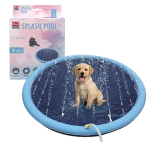 Dog Fantasy Basen dla Psów S z Dyszami Wodnymi Idealny na Lato 100cm