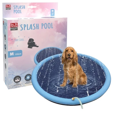 Dog Fantasy Basen dla Psów M z Dyszami Wodnymi Idealny na Lato 150cm