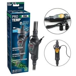 GRZAŁKA PRZEPŁYWOWA ZEWNĘTRZNA JBL Protemp E500 160-600l 12 16 20mm