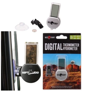 Repti Planet ELEKTRONICZNY TERMOMETR I HIGROMETR LCD Do Terrarium
