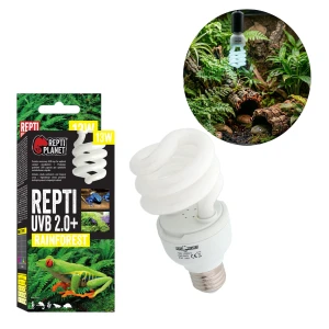Repti PLANET Repti UVB 2.0 + 13W Żarówka Kompaktowa Do Terrarium