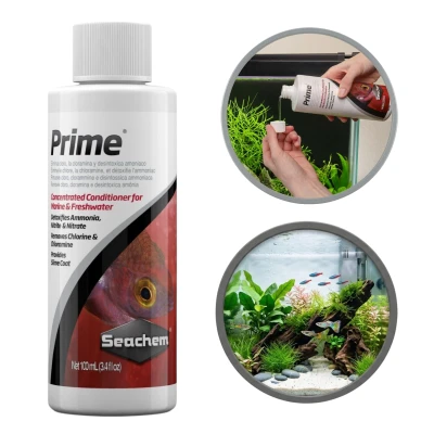 Seachem Prime Uzdatniacz do Wody w Akwarium 100ml