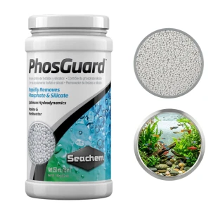 Seachem PhosGuard Usuwa Fosforany i Krzemiany Wkład Biologiczny do Akwarium 250ml