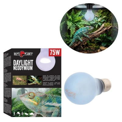 Repti PLANET Daylight Neodymium Żarówka Do Terrarium 75W