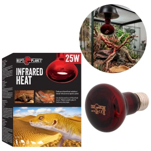 Repti PLANET Infrared Heat Żarówka Grzewcza Do Terrarium 25W