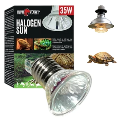 Repti PLANET Repti Żarówka do Terrarium SUN Halogen UVA 35W