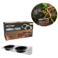 REPTI PLANET KARMNIK PLASTIKOWY PODWIESZANE 2 MISKI DLA KAMELEONA 15x8x6,2cm