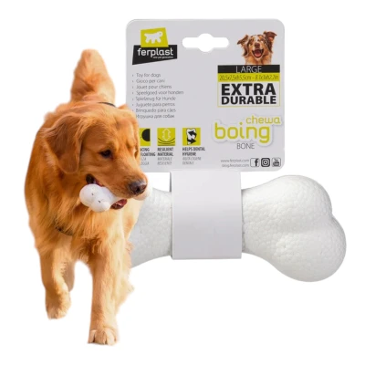 Kość Gryzak Ferplast Chewa Boing Bone L Zabawka Mocna Wytrzymała Gumowa 20,5 x 7,5 x 5,5 cm