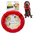 Gryzak Kółko Ferplast Smile Ring L Czerwony Zabawka Na Smaczki Dla Psa Czyści Zęby