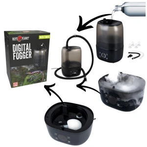 Repti Planet Digital Fogger Cyfrowy Generator Pary do Terrarium Nawilżacz Powietrza