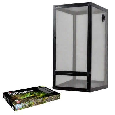 Repti Planet Terrarium Siatkowe Z Siatki Składane Professional 45x45x90cm